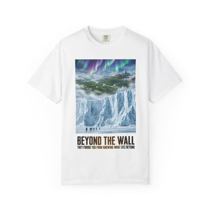 Beyond The Wall iceberg scene T-Shirt | Flat Earth Collection