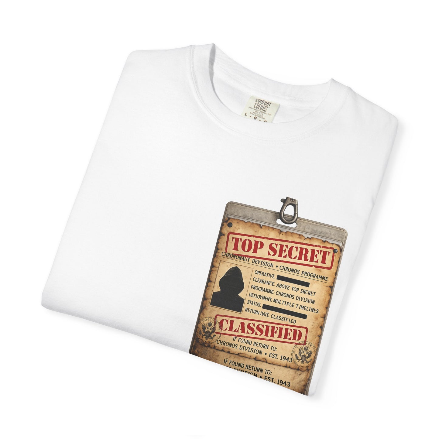 Chrononaut Operative Briefing T-Shirt | Cronos Collection