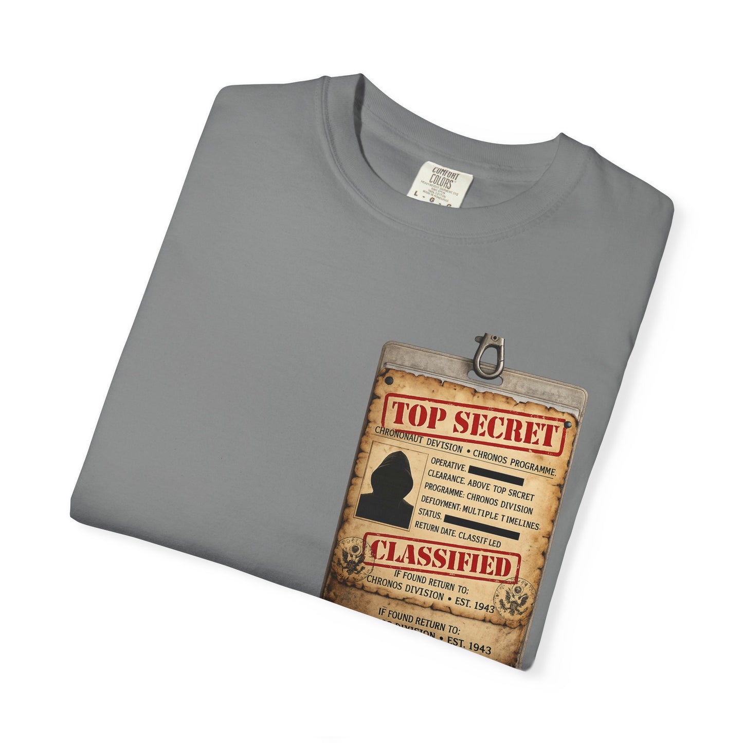 Chrononaut Operative Briefing T-Shirt | Cronos Collection
