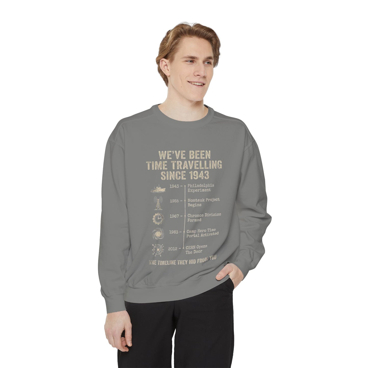 Time Travelling Since 1943 Sweatshirt