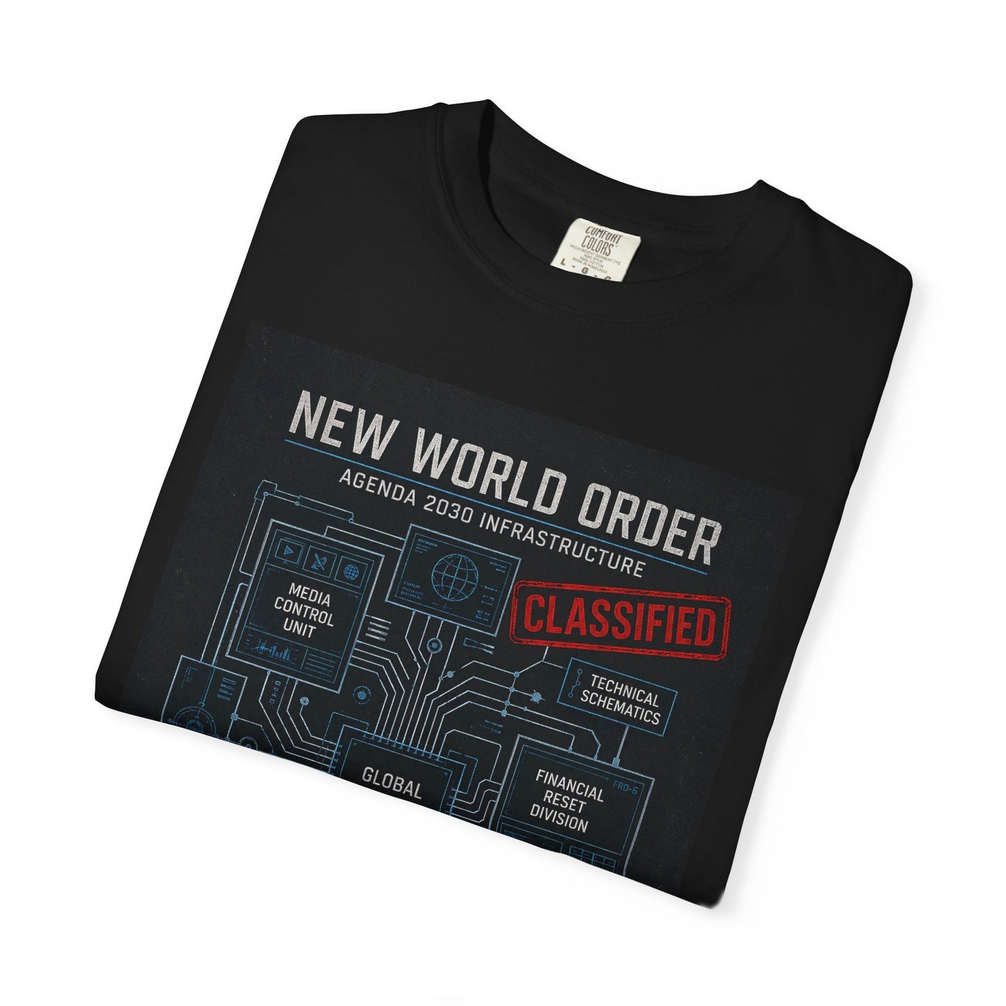 New World Order 'Classified' Graphic T-Shirt | Originals