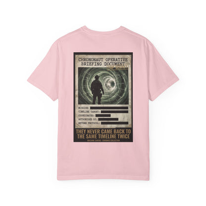 Chrononaut Operative Briefing T-Shirt | Cronos Collection