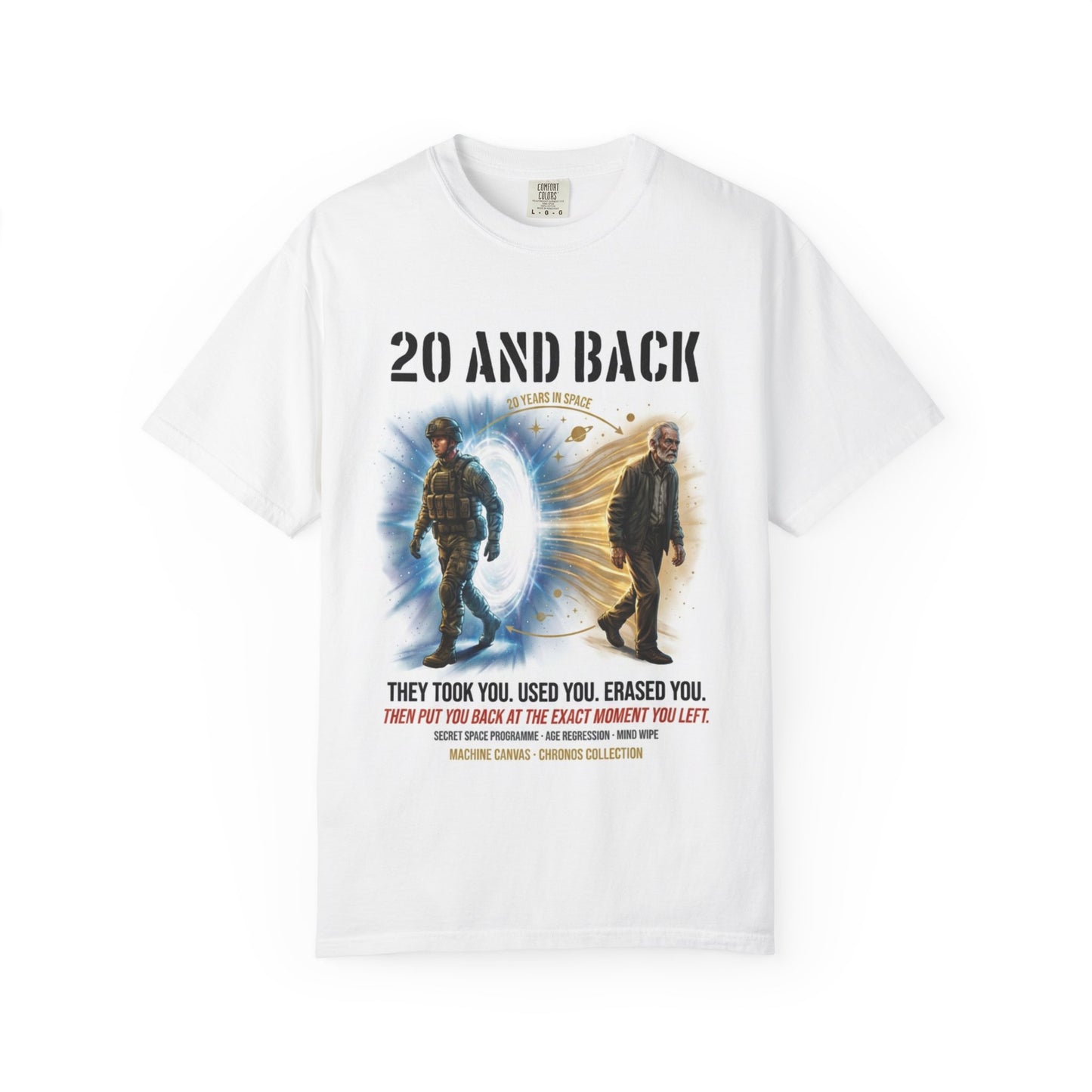 20 and Back T-shirt | Chronos Collection