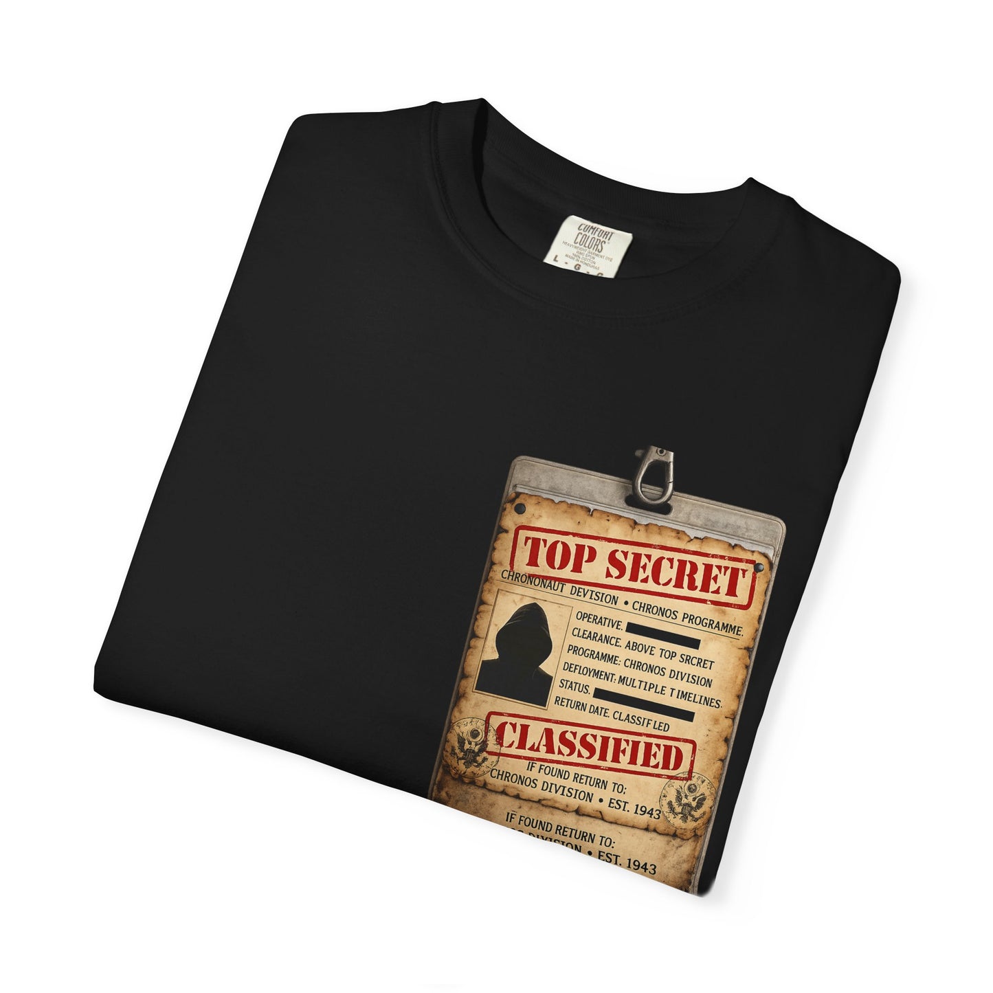 Chrononaut Operative Briefing T-Shirt | Cronos Collection