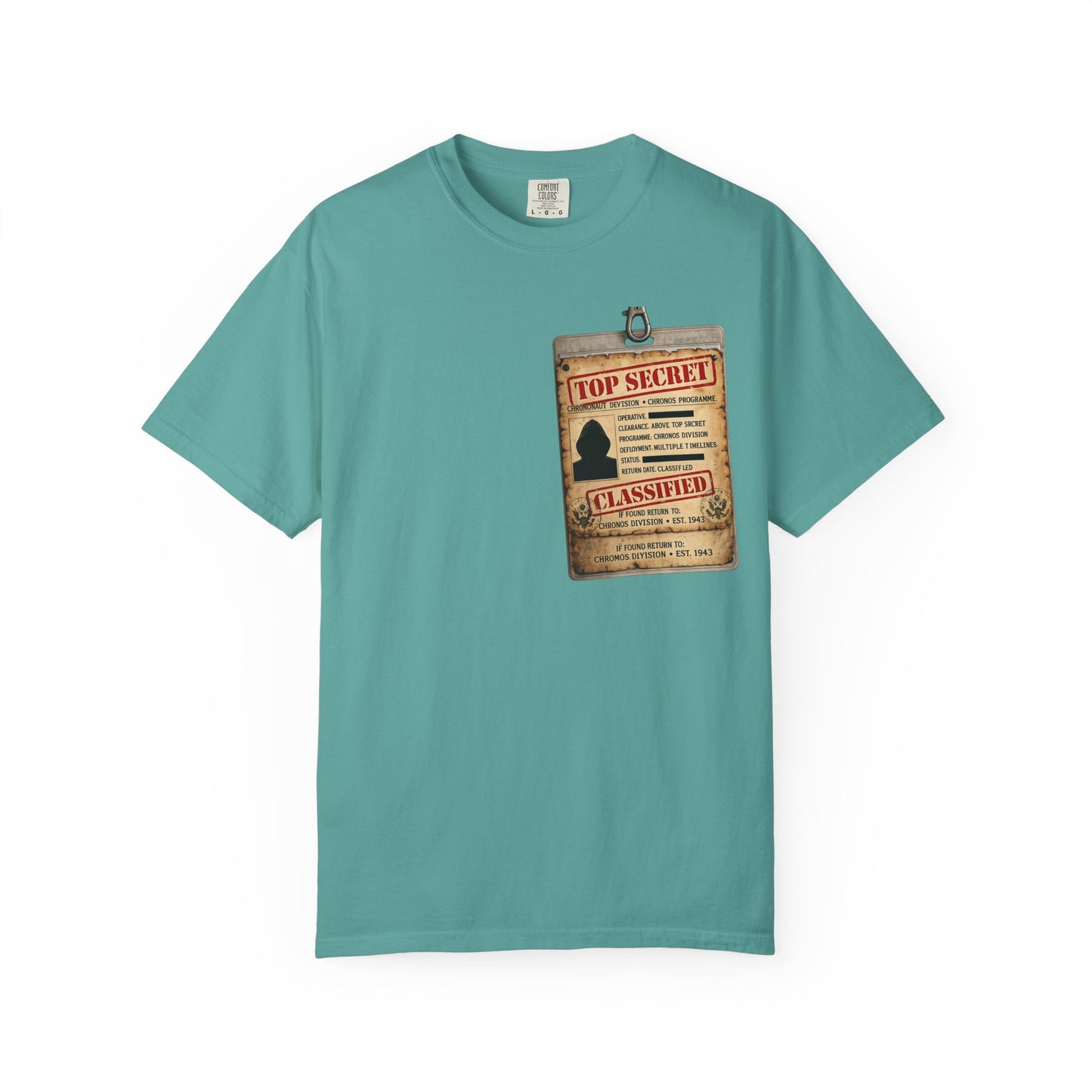 Chrononaut Operative Briefing T-Shirt | Cronos Collection