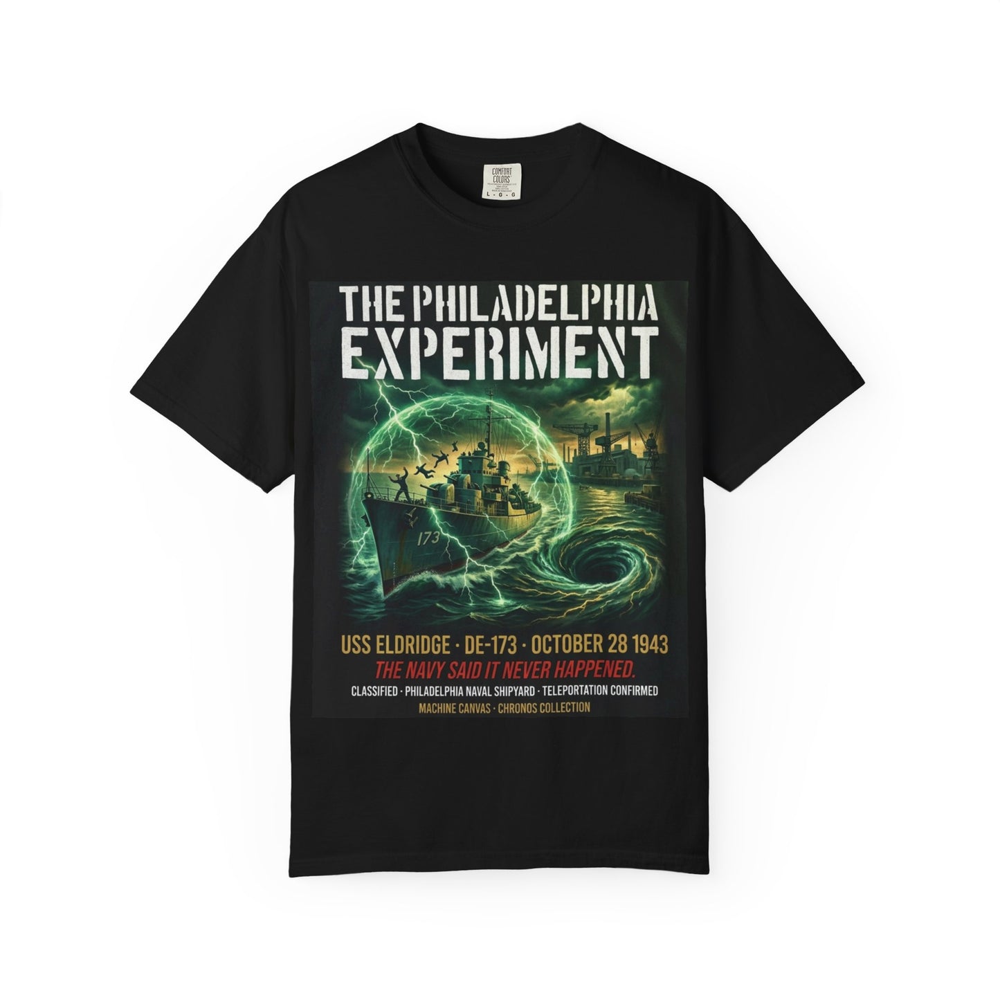 The Philadelphia Experiment T-Shirt | USS Eldridge | Chronos Collection