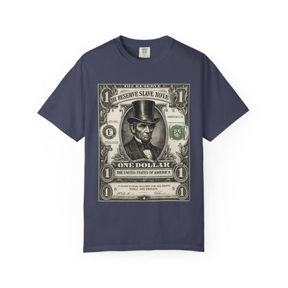 One Dollar Bill Graphic Tee (Abe Top Hat Design) TShirt | Originals