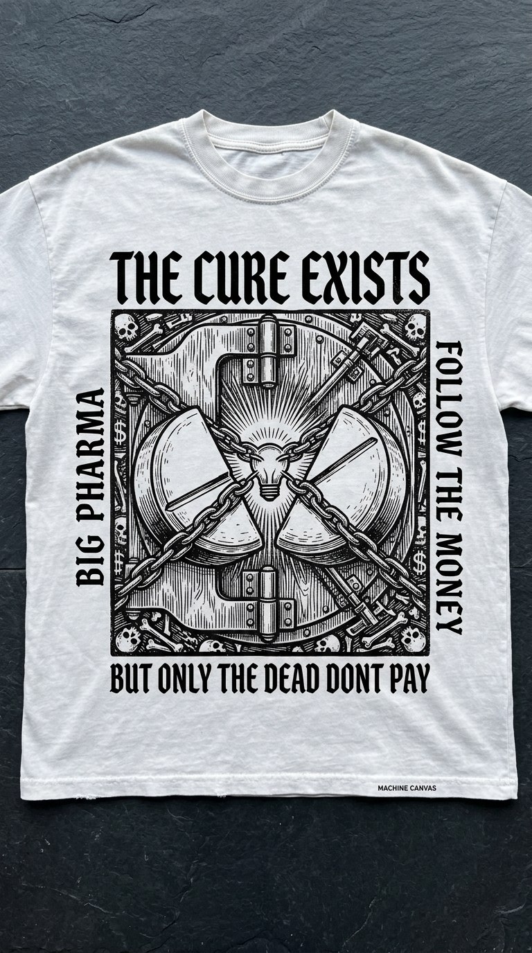 "The Cure Exists" Conspiracy Graphic Tee | Originals