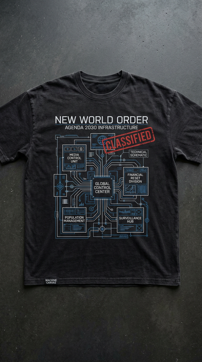 New World Order 'Classified' Graphic T-Shirt | Originals