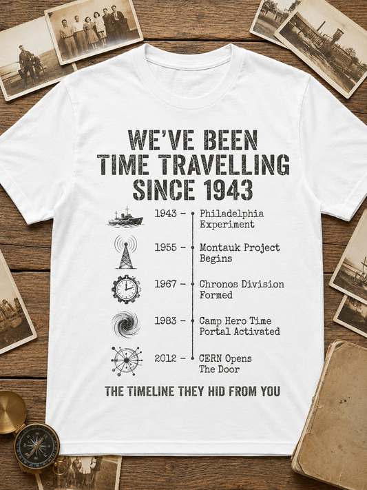 Time Travelling Timeline Tee | Chronos Collection