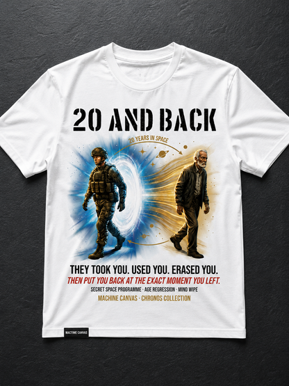 20 and Back T-shirt | Chronos Collection