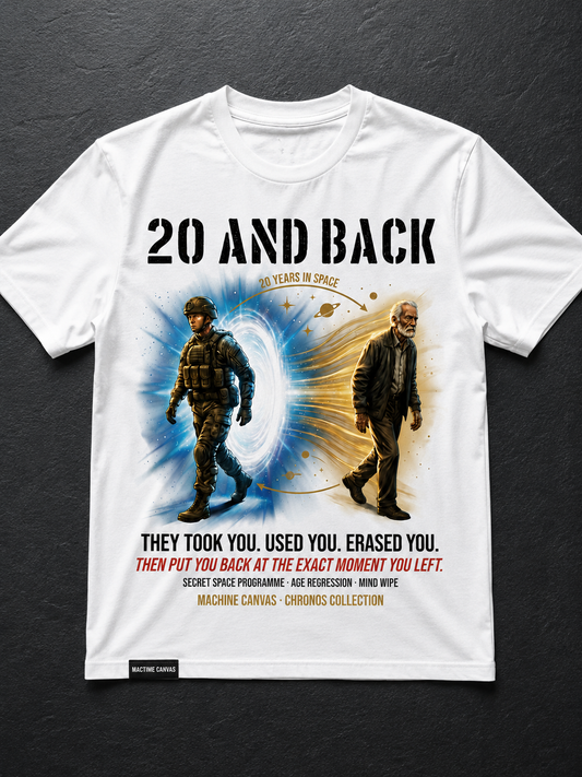 20 and Back T-shirt | Chronos Collection