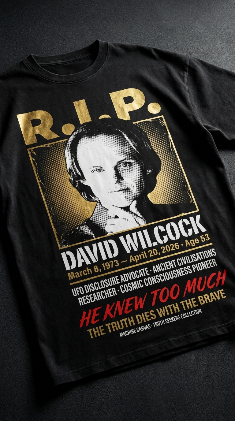 R.I.P. David Wilcock T-Shirt | Memorial Collection
