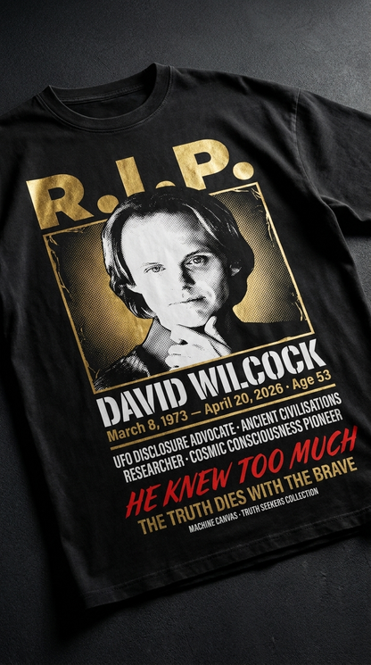 R.I.P. David Wilcock T-Shirt | Memorial Collection