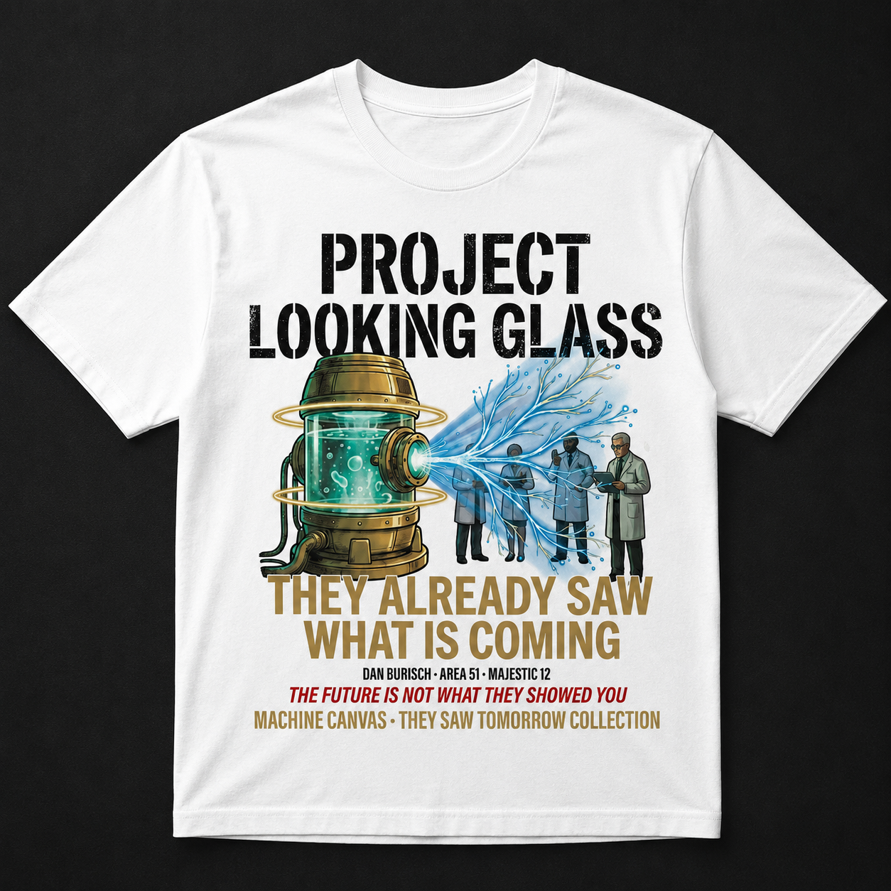 Project Looking Glass tee | They Saw Tomorrow Collection