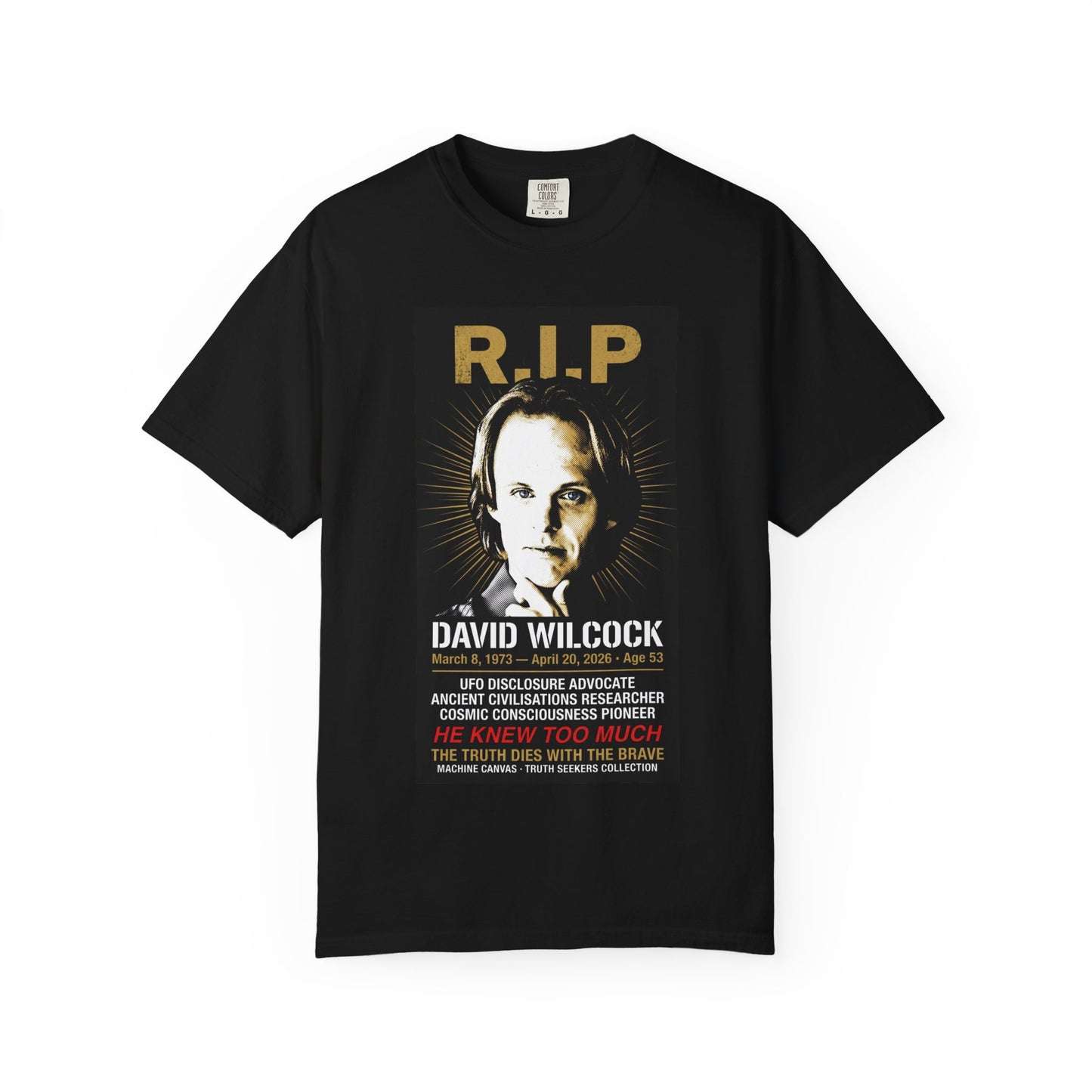 R.I.P. David Wilcock T-Shirt | Memorial Collection