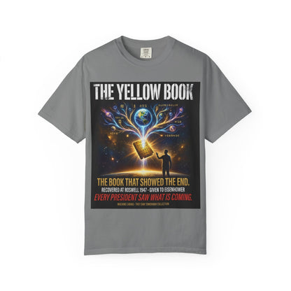 The Yellow Book illustration T-Shirt | They Saw Tomorrow Collection