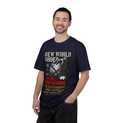 "New World Order: You Will Own Nothing" Tee | Original MachineCanvas