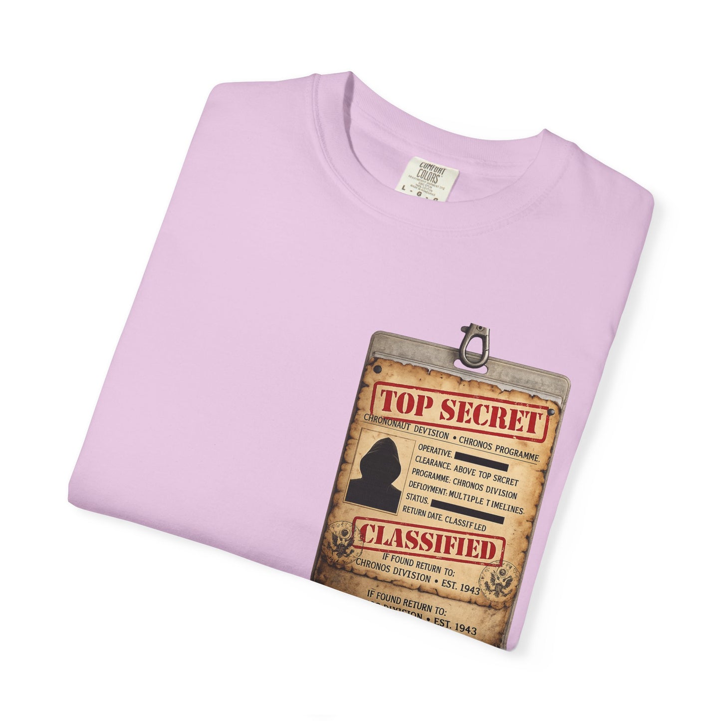 Chrononaut Operative Briefing T-Shirt | Cronos Collection