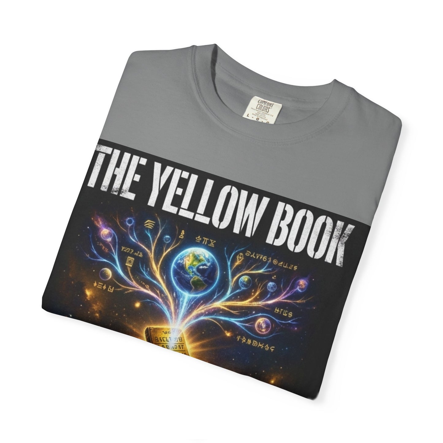 The Yellow Book illustration T-Shirt | They Saw Tomorrow Collection