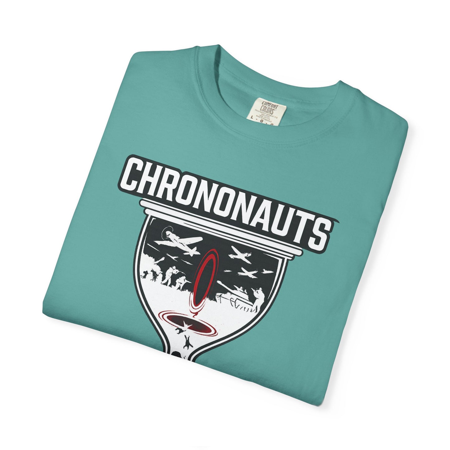 Chrononauts hourglass design T-Shirt | Time travel | Originals