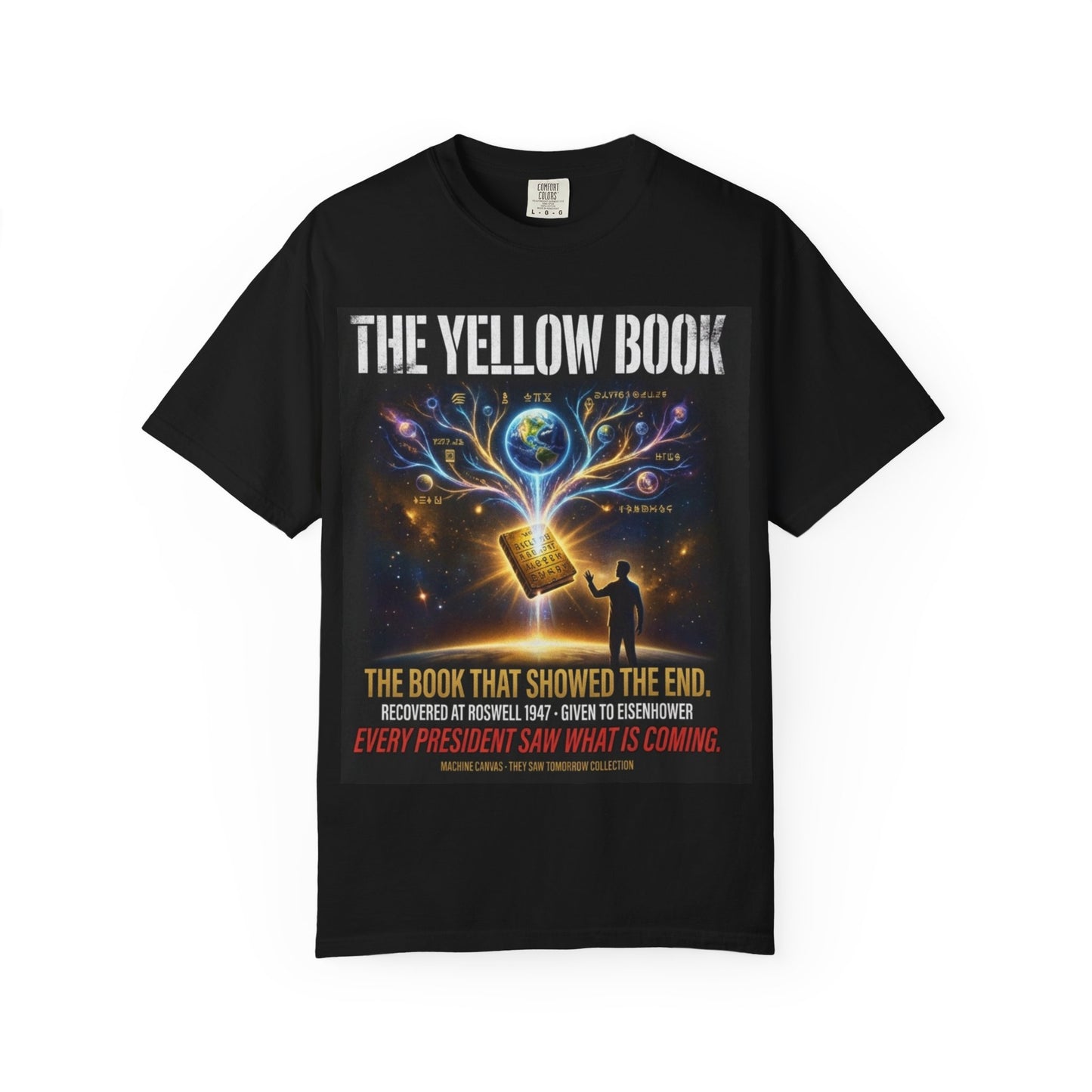 The Yellow Book illustration T-Shirt | They Saw Tomorrow Collection