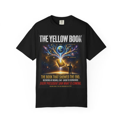 The Yellow Book illustration T-Shirt | They Saw Tomorrow Collection