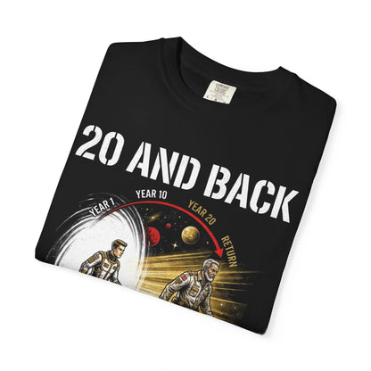 20 And Back Movie Poster T-Shirt | Chronos Collection