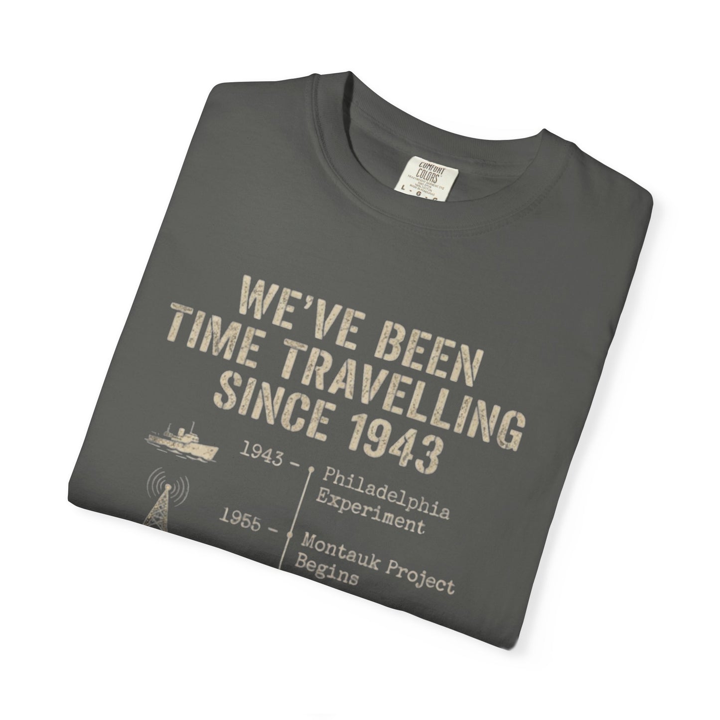 Time Travelling Since 1943 T-Shirt | The Chronos Collection