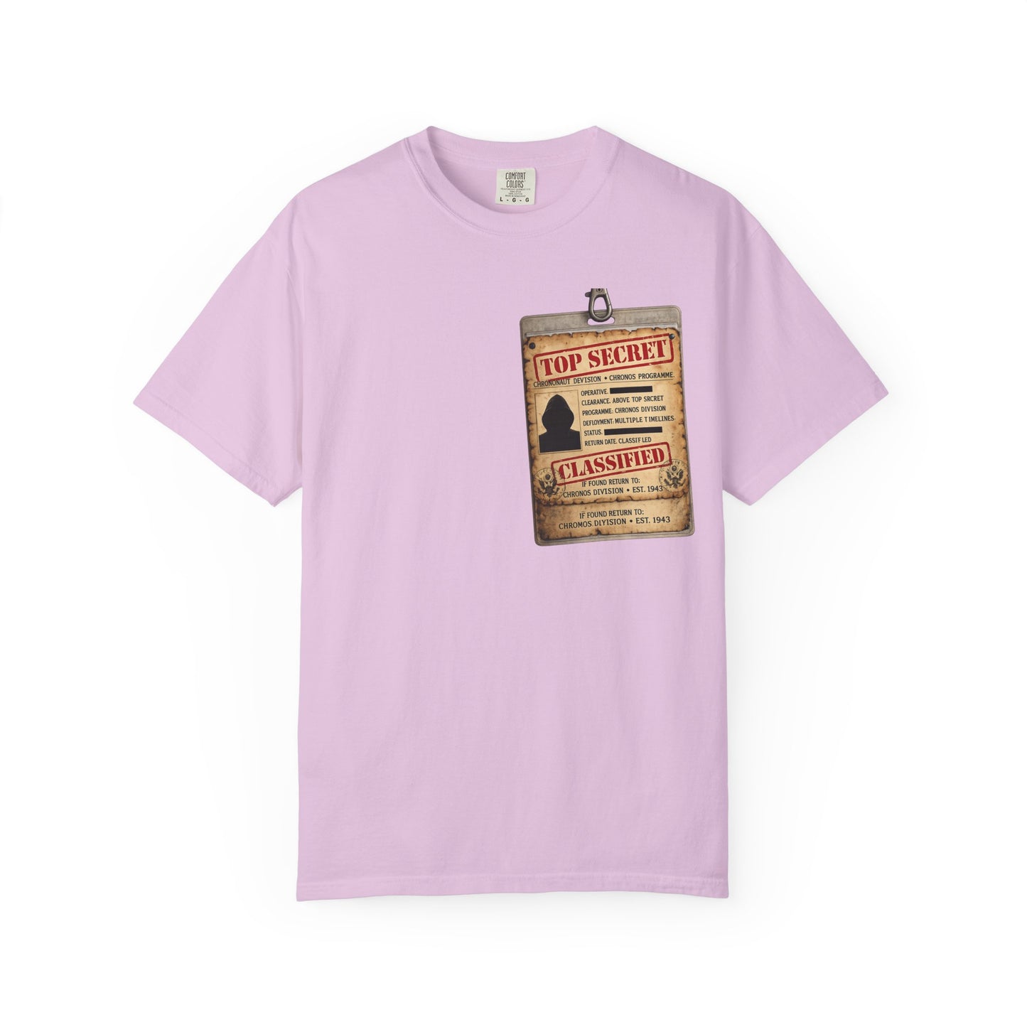 Chrononaut Operative Briefing T-Shirt | Cronos Collection
