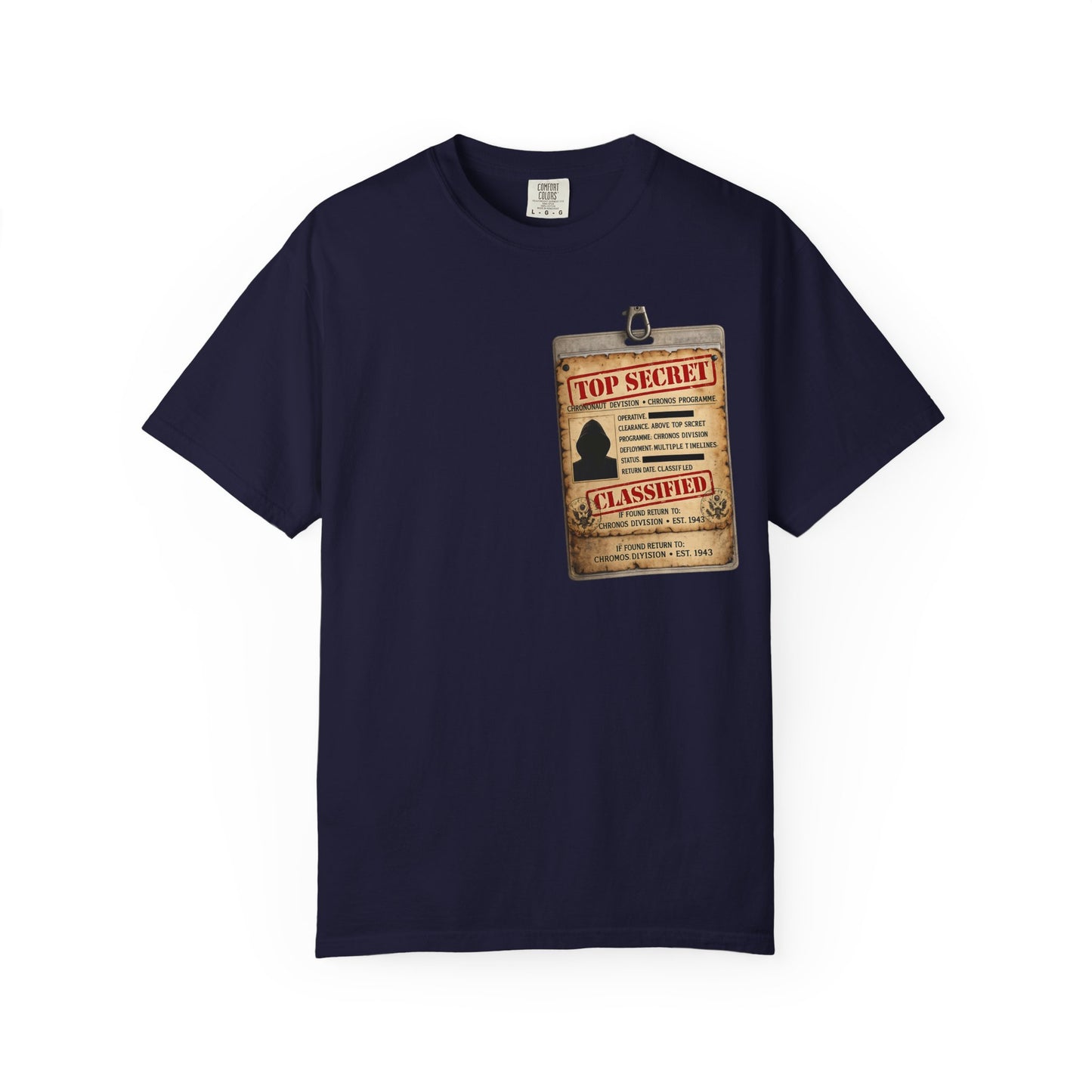 Chrononaut Operative Briefing T-Shirt | Cronos Collection